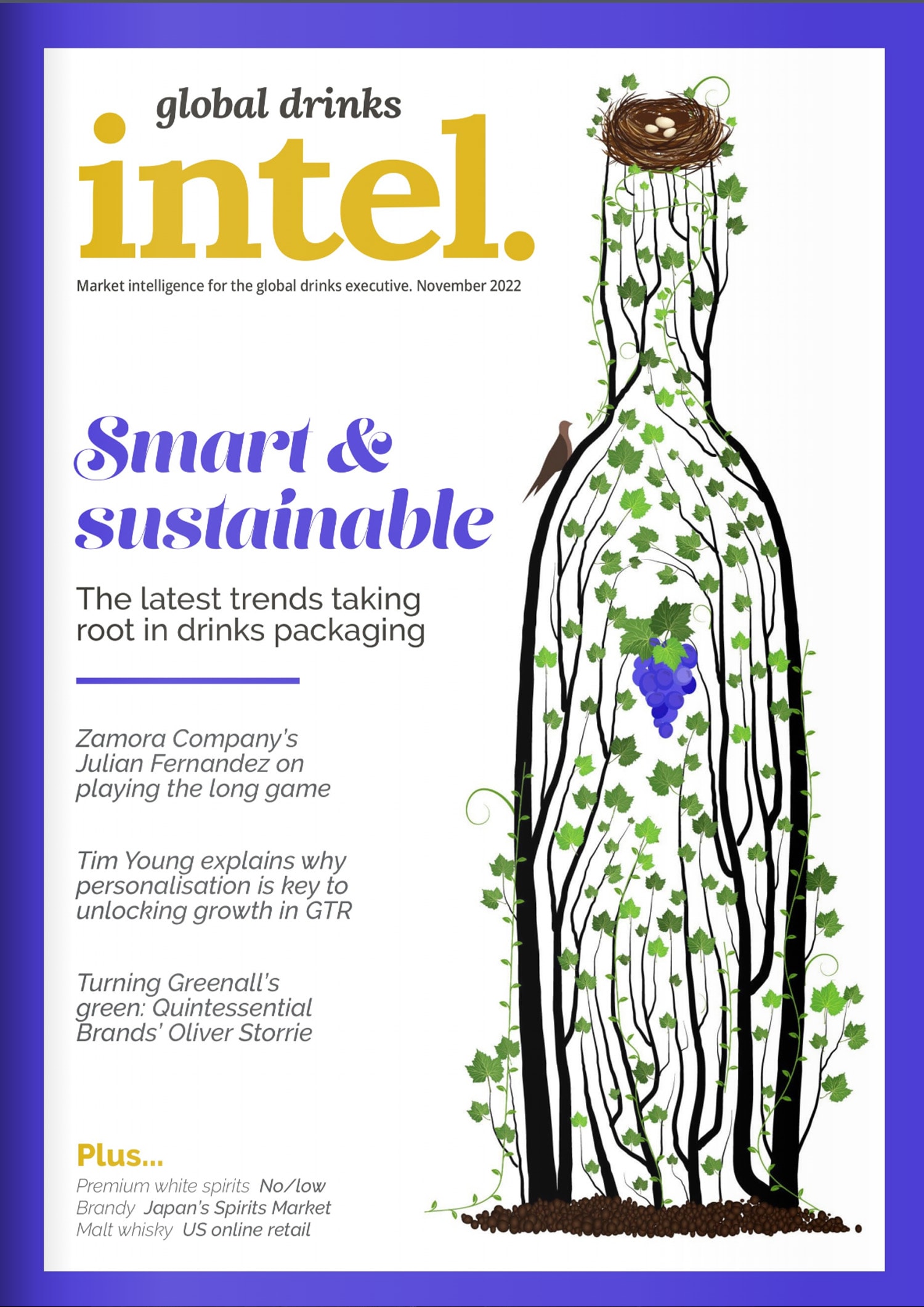 Global Drinks Intel magazine cover - Nov 22