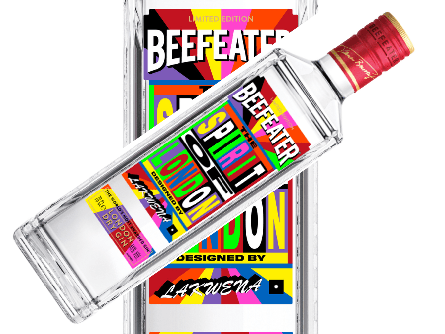 Beefeater Gin x Lakwena limited edition bottle