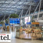 An airport concourse