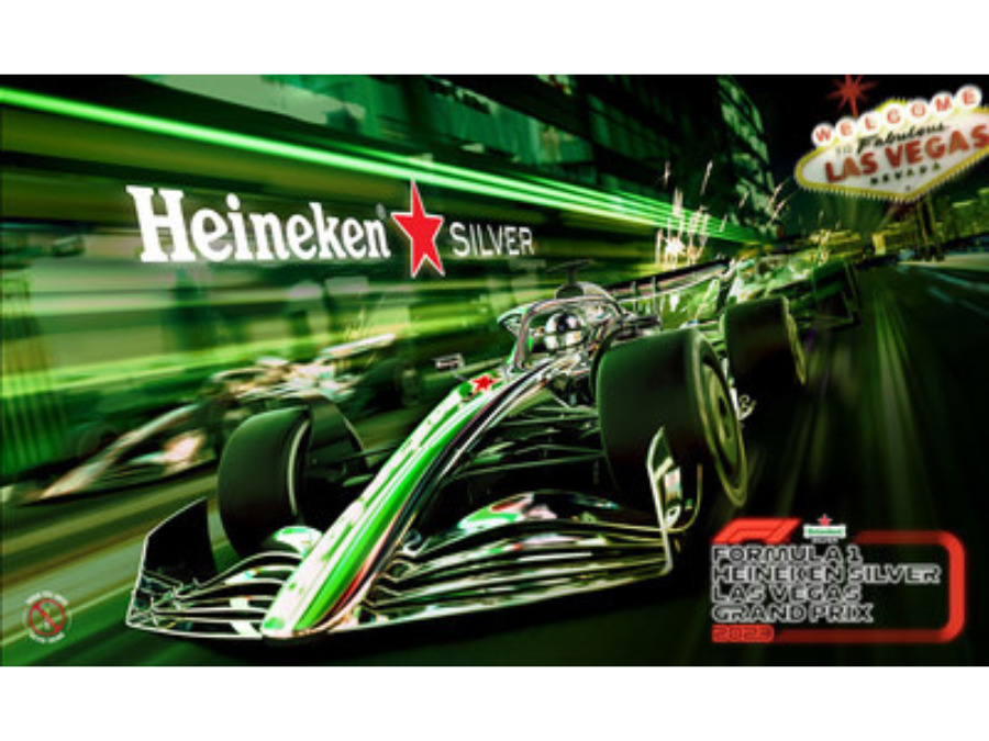Heineken Silver Las Vegas Grand Prix 2023 poster