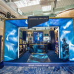 The Johnnie Walker pop-up in Singapore's Changi Airport