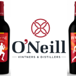 O'Neill Vintners & Distillers with two bottles of Fitvine Cabernet Sauvignon