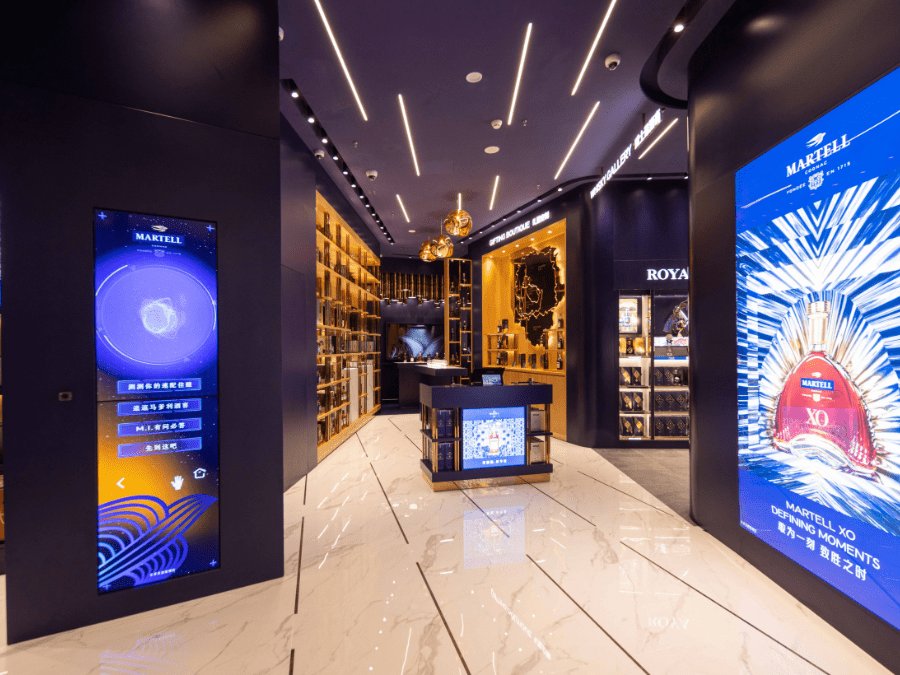 Pernod Ricard branded outlet in Hainan