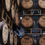 Barrels in St Augustine Distillery in Florida