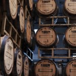 Barrels in St Augustine Distillery in Florida