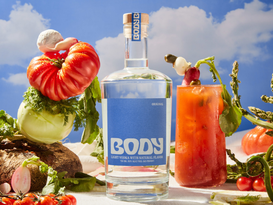 Bottle of Body Vodka