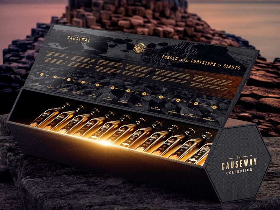 Bushmills 2021 Causeway Collection miniatures pack