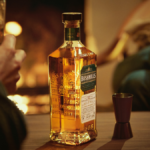 Bottle of Bushmills, still from TV ad