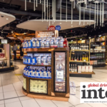 Gin section in Global Travel Retail store at Dublin Airport