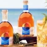 Two bottles of The Tidal Rum's Golden Time expression