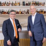 Campari Group CEO Bob Kunze-Concewitz and Moët Hennessy CEO Philippe Schaus