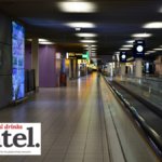 Departure hall at Amsterdam Schiphol Airport