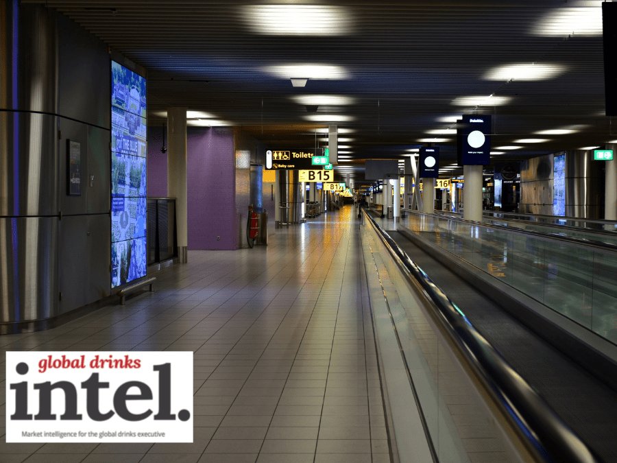 Departure hall at Amsterdam Schiphol Airport