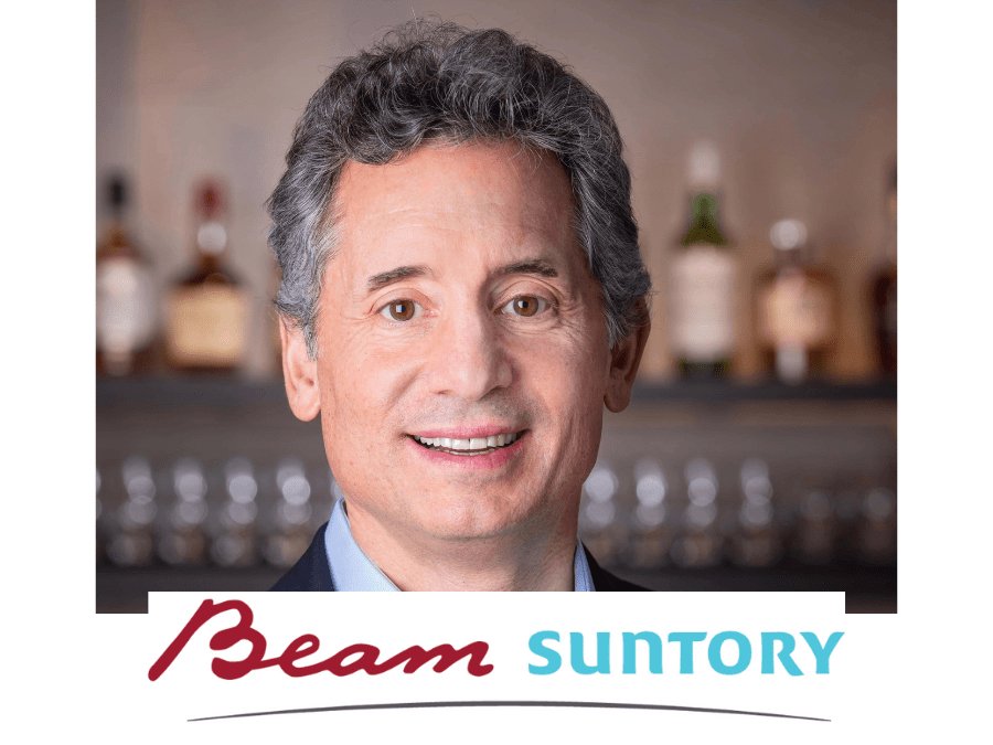 CEO Albert Baladi with Beam Suntory logo