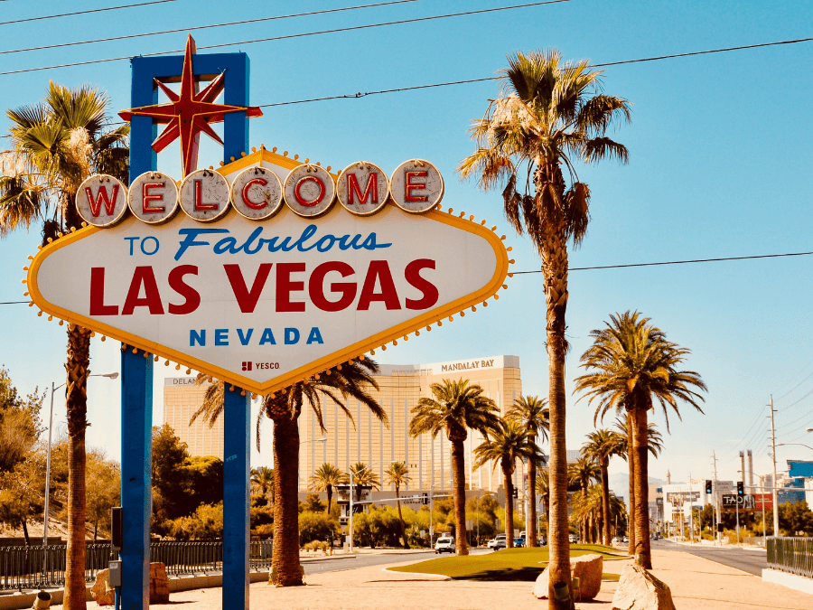 Sign 'Welcome to Las Vegas'