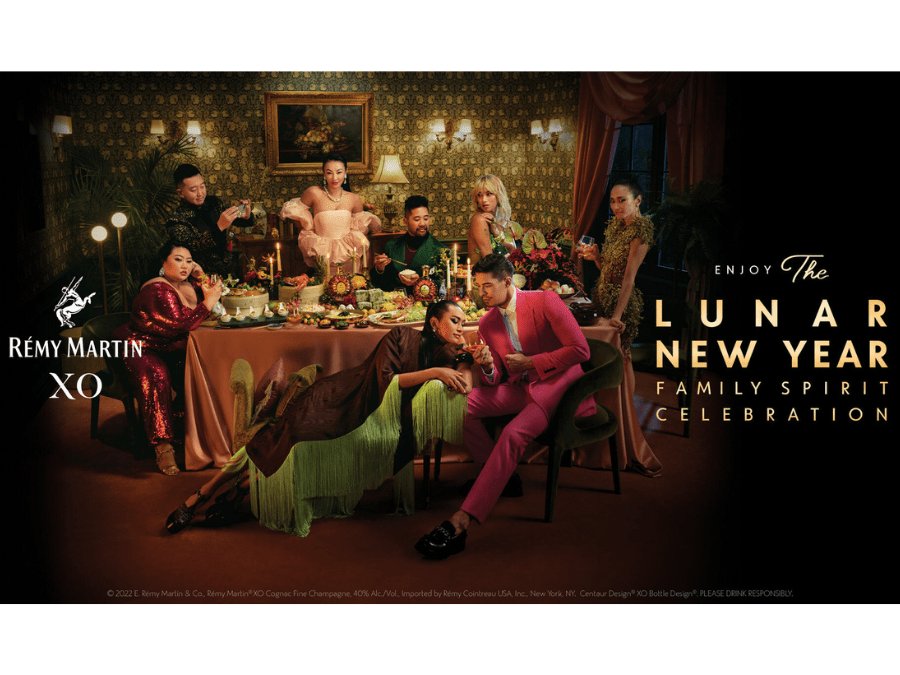 Still image from Remy Martin XO's 'The Lunar New Year Family Spirit' campaign
