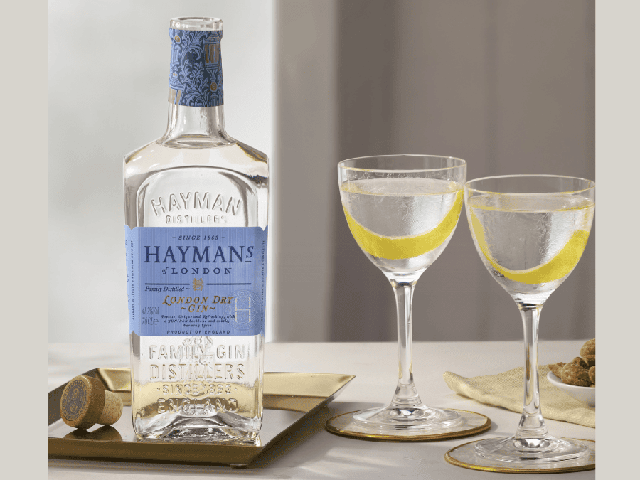 Hayman's London Dry Gin bottle