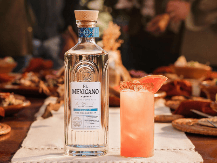 Tequila El Mexicano bottle