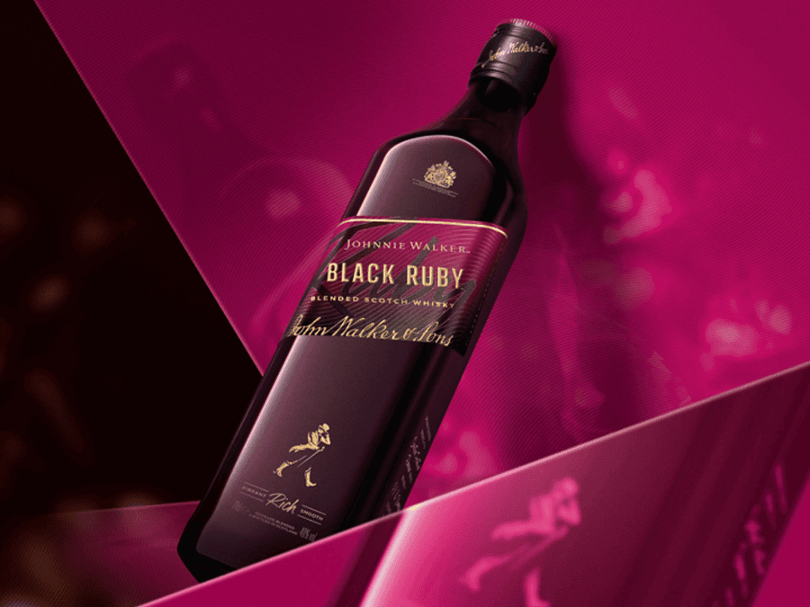 Johnnie Walker Black Ruby bottle