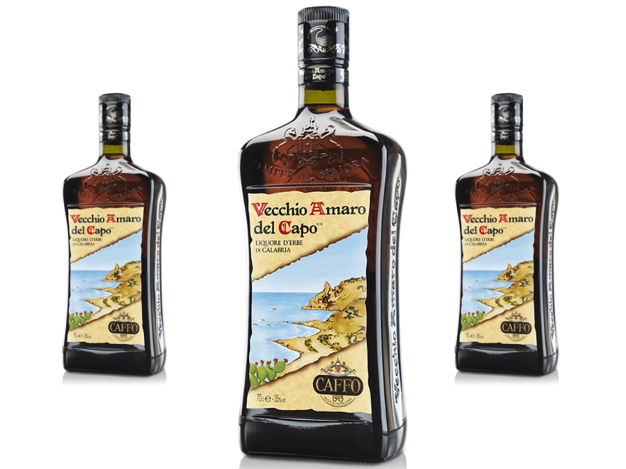 Caffo Vecchio Amaro del Capo bottle