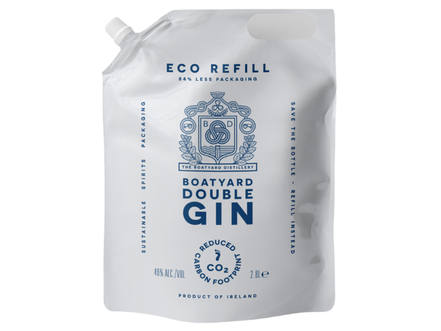Boatyard Gin refill pouch