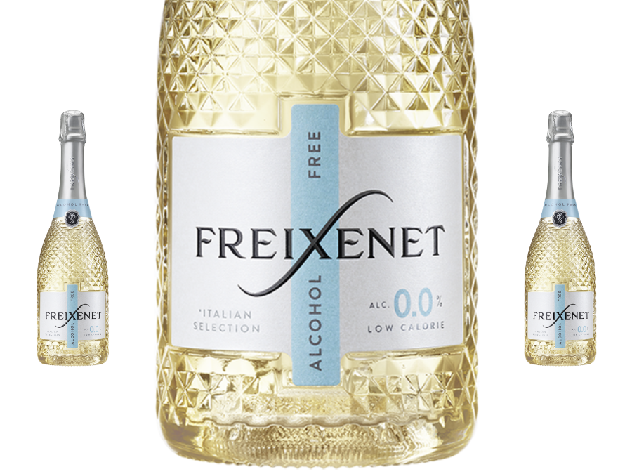 Freixenet Diamond Alcohol-Free bottle