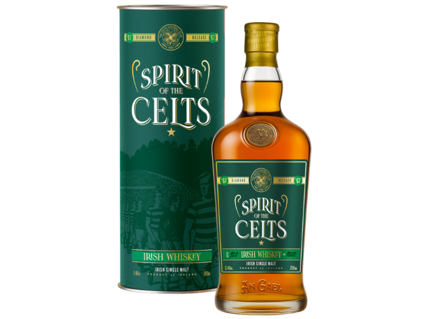 Spirit of the Celts bottle and box