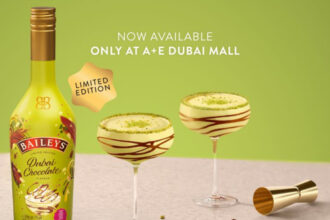 Baileys Dubai Chocolate bottle