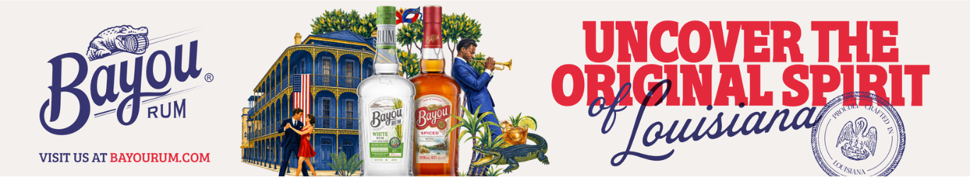 Banner for Bayou Rum - https://bayourum.com/
