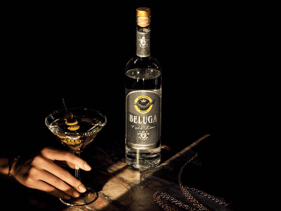 Beluga Gold bottle