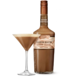 De Kuyper Tiramisu Martini bottle with serve