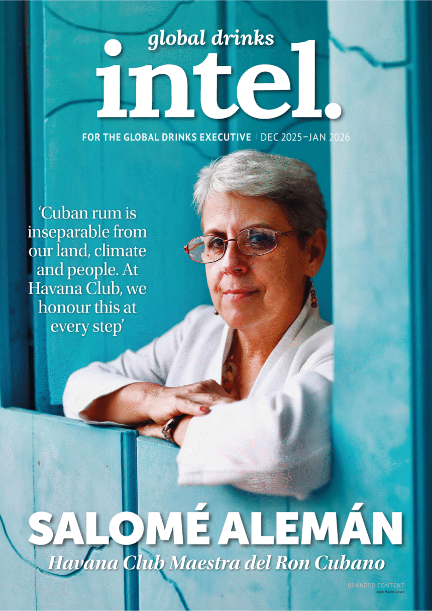 Global Drinks Intel magazine cover - December 25 January 26