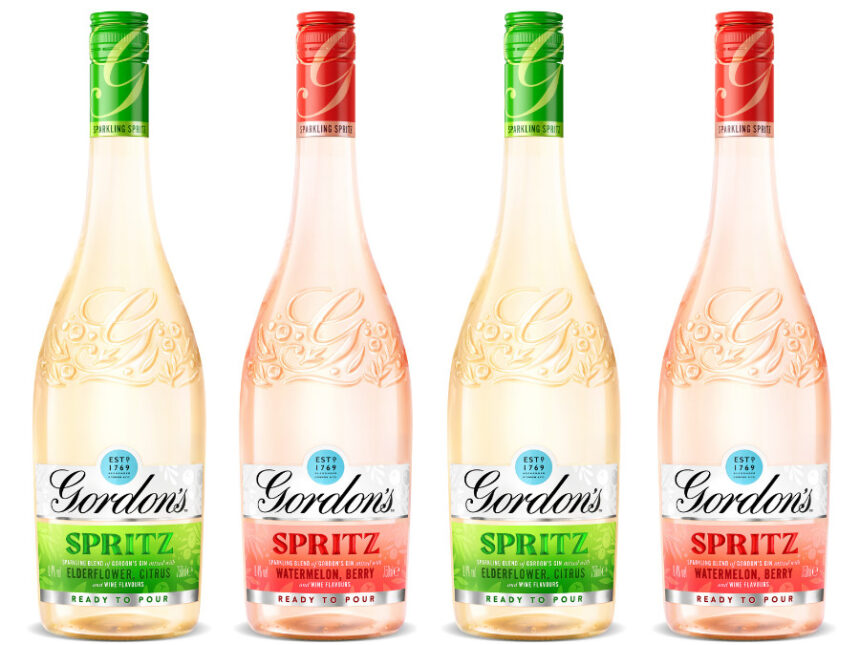 Gordon's Spritz RTS bottles