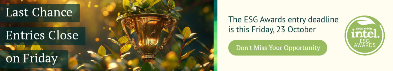 Banner for Global Drinks Intel ESG Awards 2027