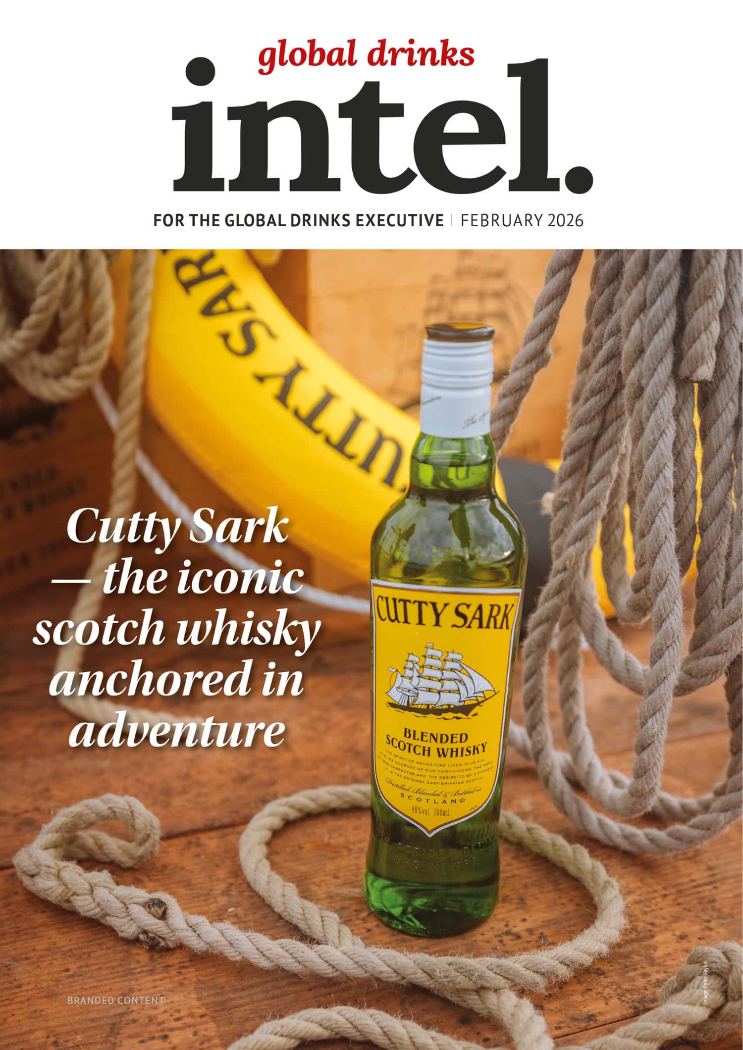 Global Drinks Intel magazine cover - February 26