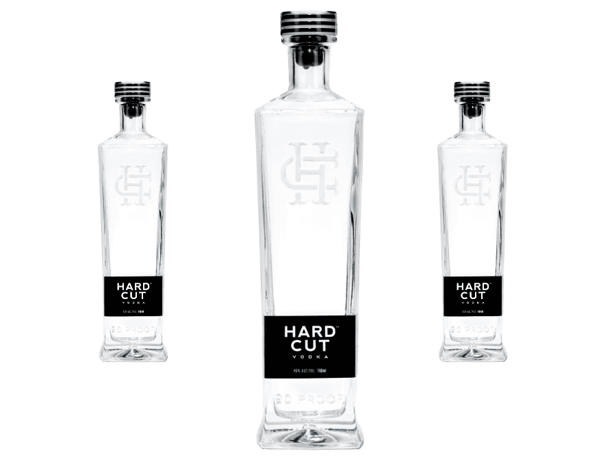 Hard Cut Vodka bottle