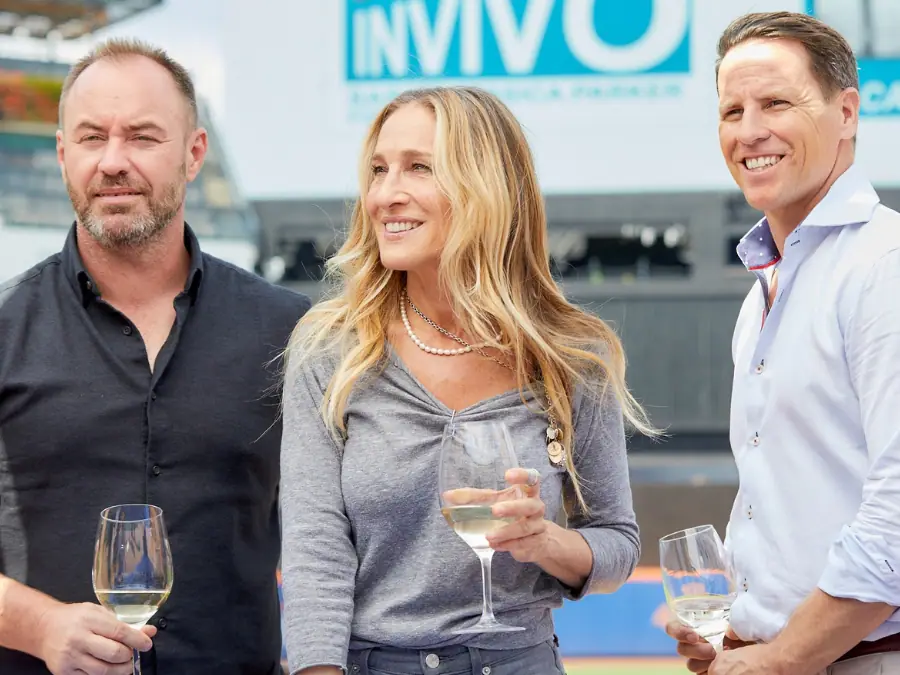 Rob Cameron, Sarah Jessica Parker and Tim Lightbourne