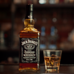Jack Daniel's bottle on a bar