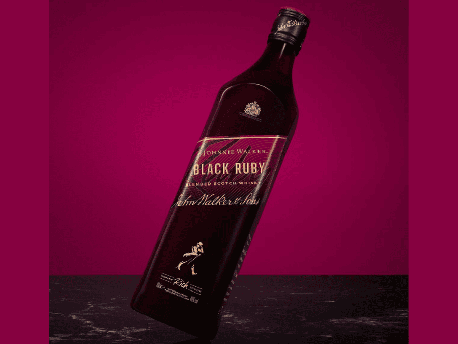 Johnnie Walker Black Ruby bottle