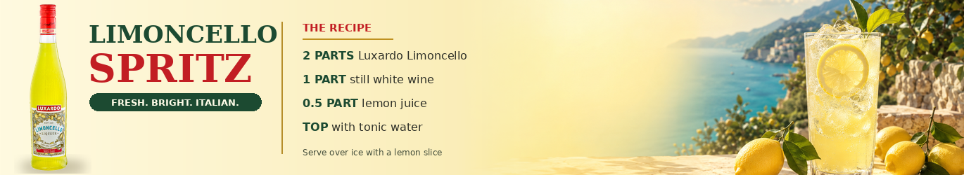 Banner for Luxardo - https://www.luxardo.it/liqueurs-and-distillates/limoncello/