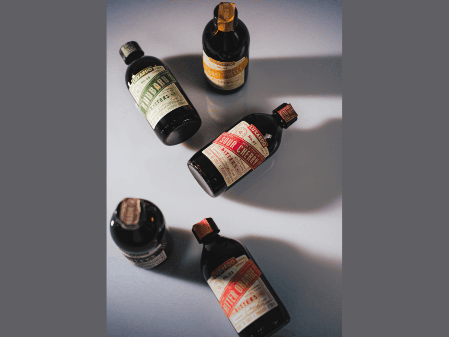 Luxardo Bitters range - five expressions