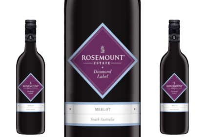 Rosemount Diamond Label merlot bottle