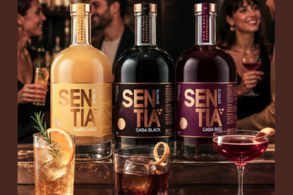 Sentia Spirits portfolio three bottles