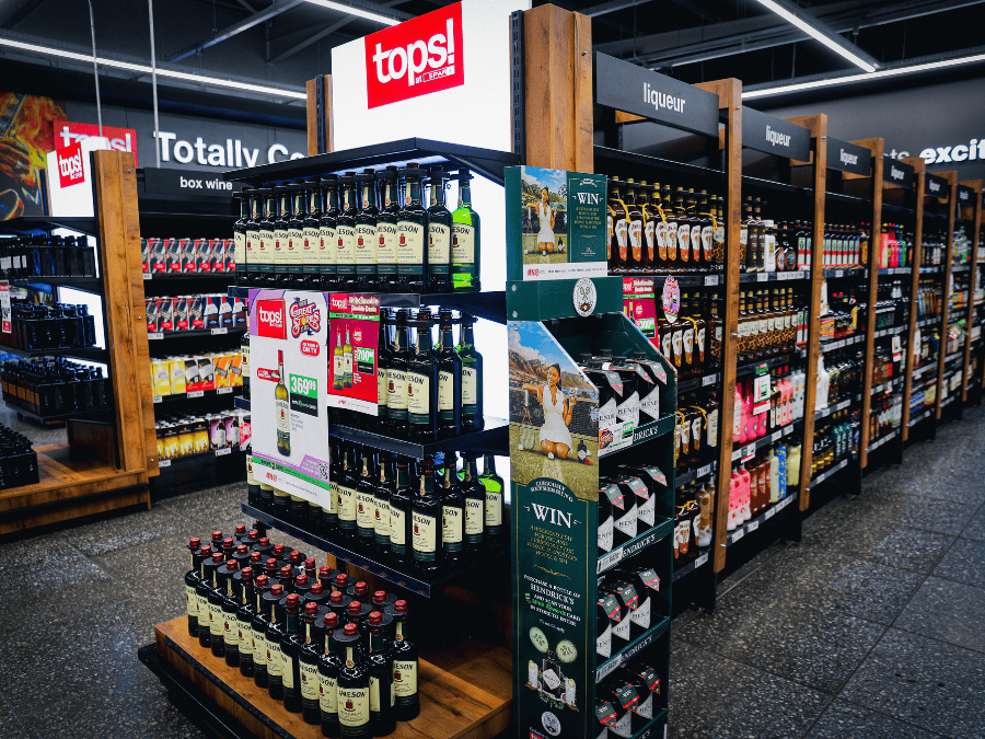 Tops at Spar interior