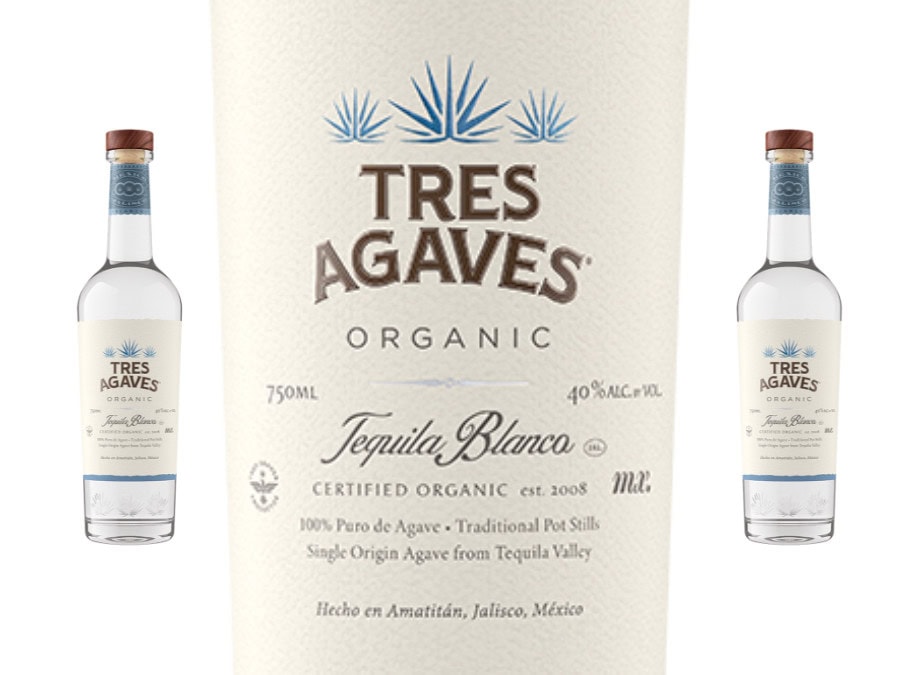Tres Agaves blanco bottles