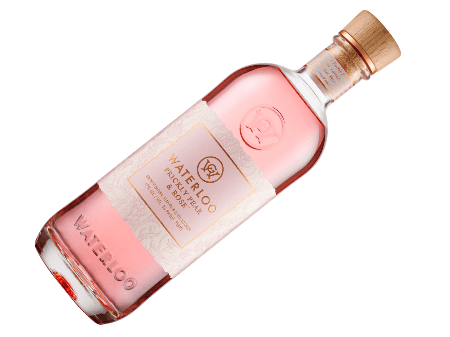 Waterloo Gn Prickly Pear Rose bottle