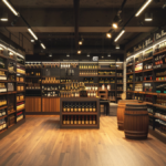 Interior of off-premise outlet