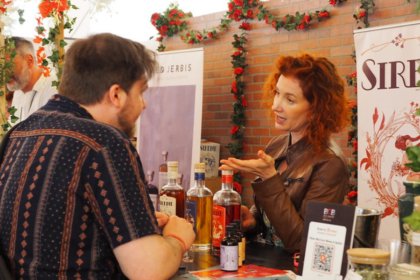 Exhibitor on stand at BCB Brooklyn