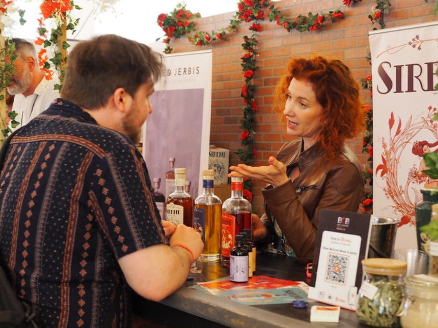 Exhibitor on stand at BCB Brooklyn