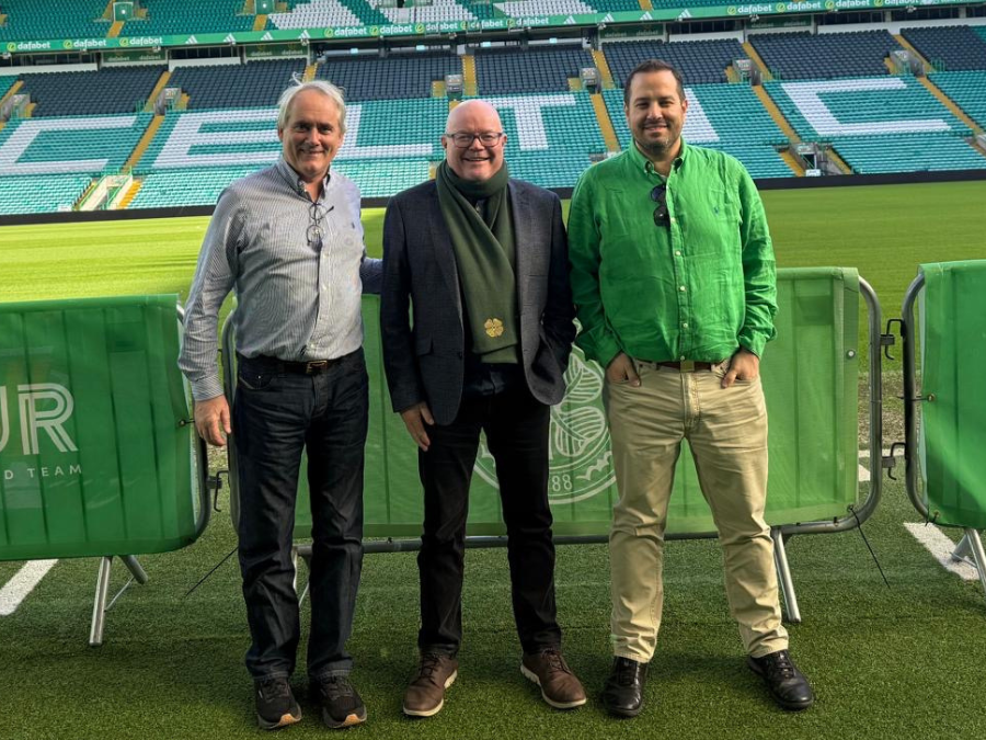 An Gael Irish Whiskey Co co-founders Rory O'Donnell, Michael Morris and Brano Pajer
